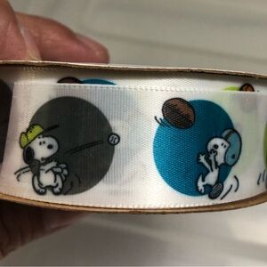 Rare Peanuts Snoopy Sports Ribbon Roll